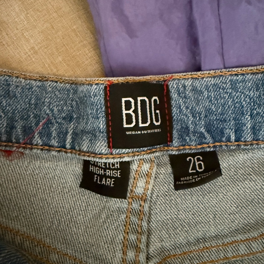 BDG High Rise Flare Jeans - Picture 7 of 8